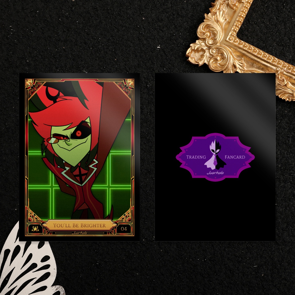 Hazbin Hotel Fan Trading Card: "You'll Be Brighter"