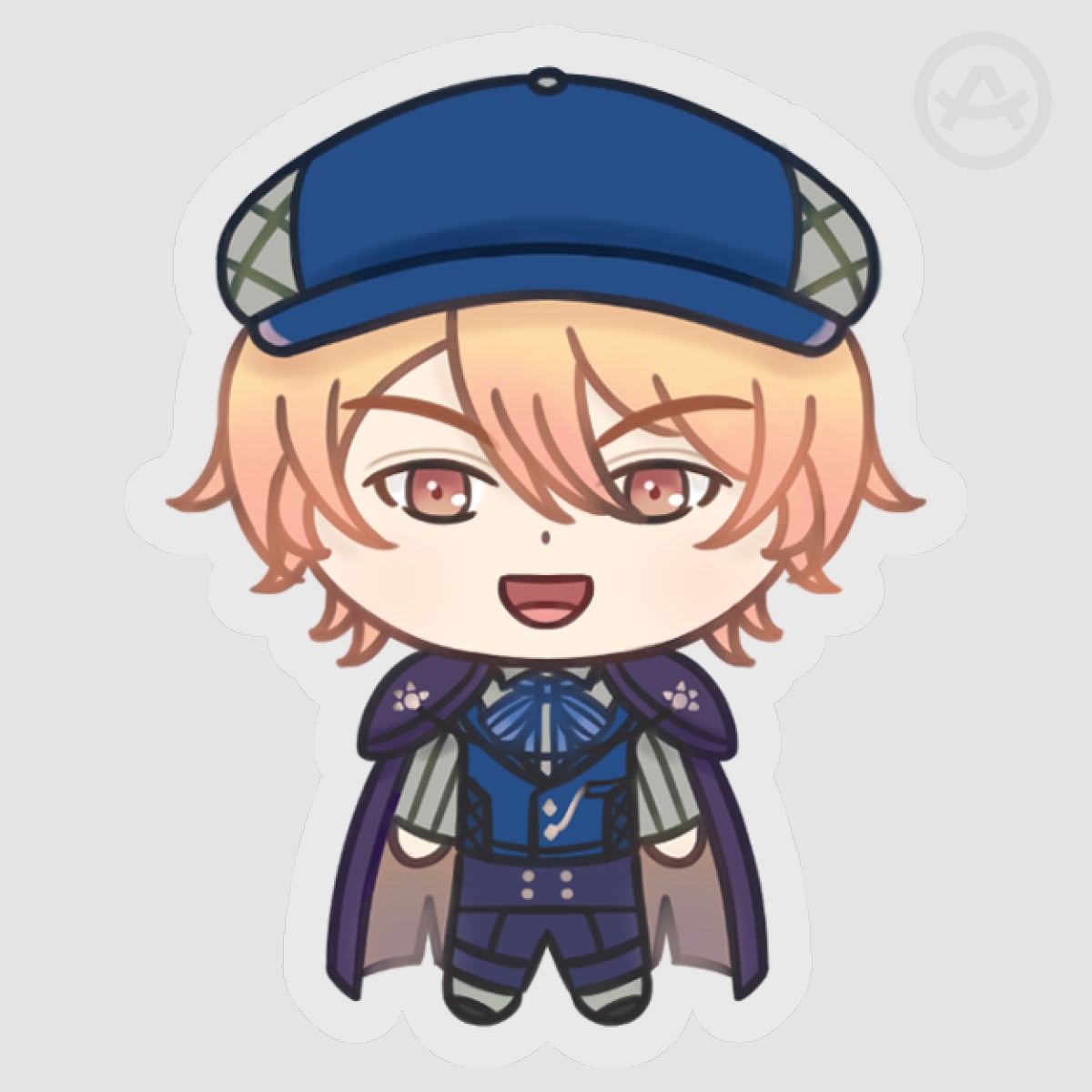 Tsukasa Clear PET Vinyl Die Cut Sticker