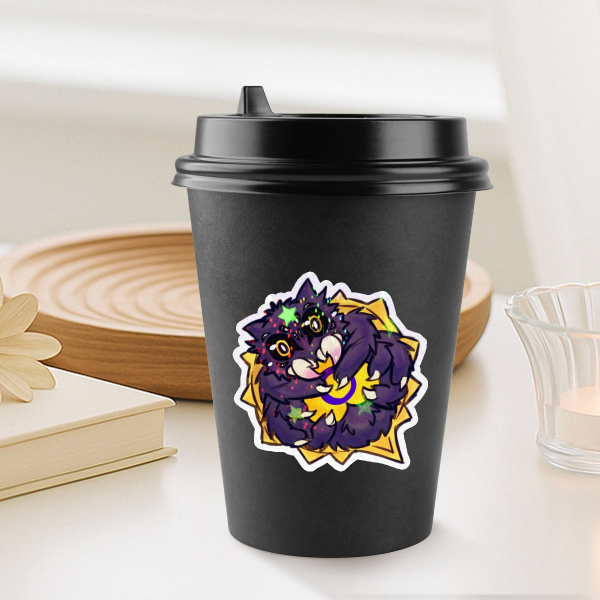 Pride Kaiju Sticker : Intersex