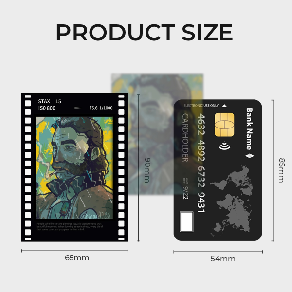 Film Polaroid Harry Du Bois photo card