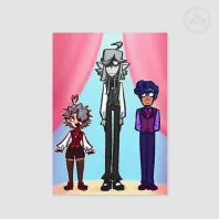 (A5) Oleander, Varya & Cyrano Print