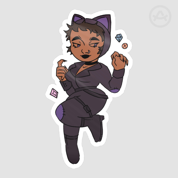Catwoman Sticker