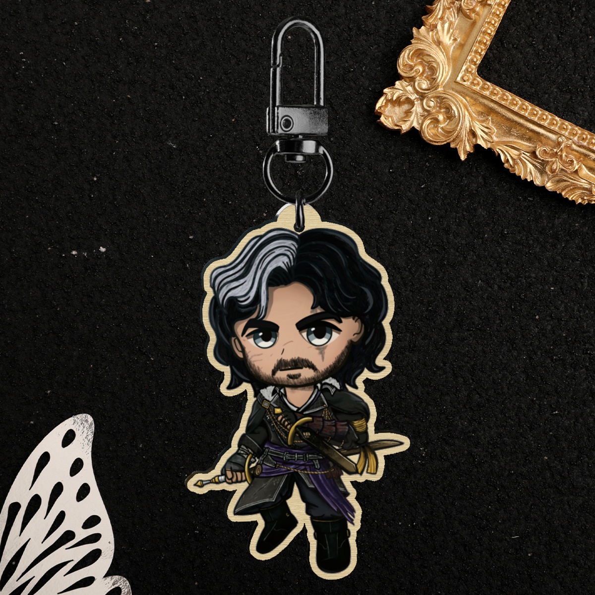 [CO:E33] Verso Wood Charm