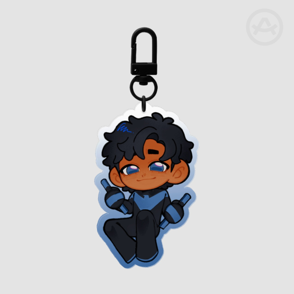 Nightwing Acrylic Keychain