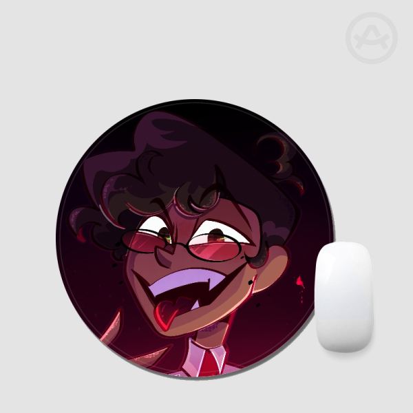 Human Alastor Round Mouse Pad
