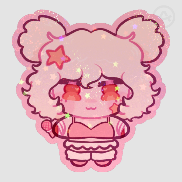 Suckerpunch Chloe Moriondo Colored Edge Die Cut Sticker