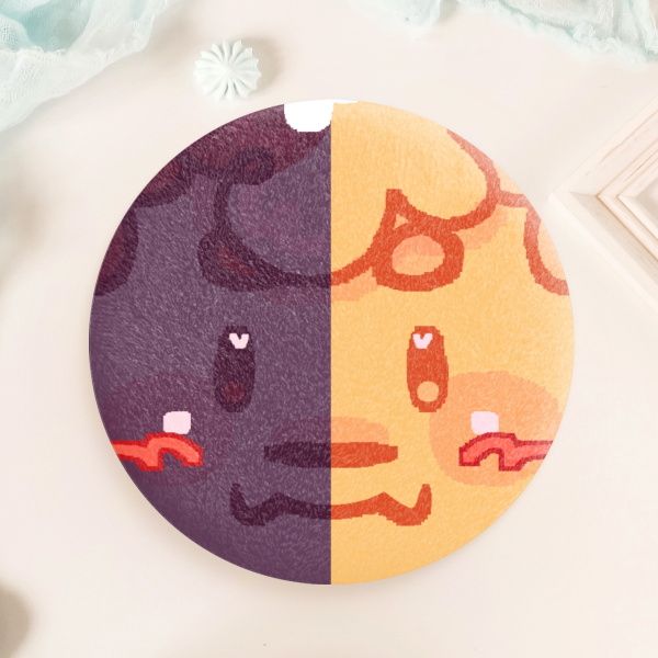 Moonbloom Plush Badge