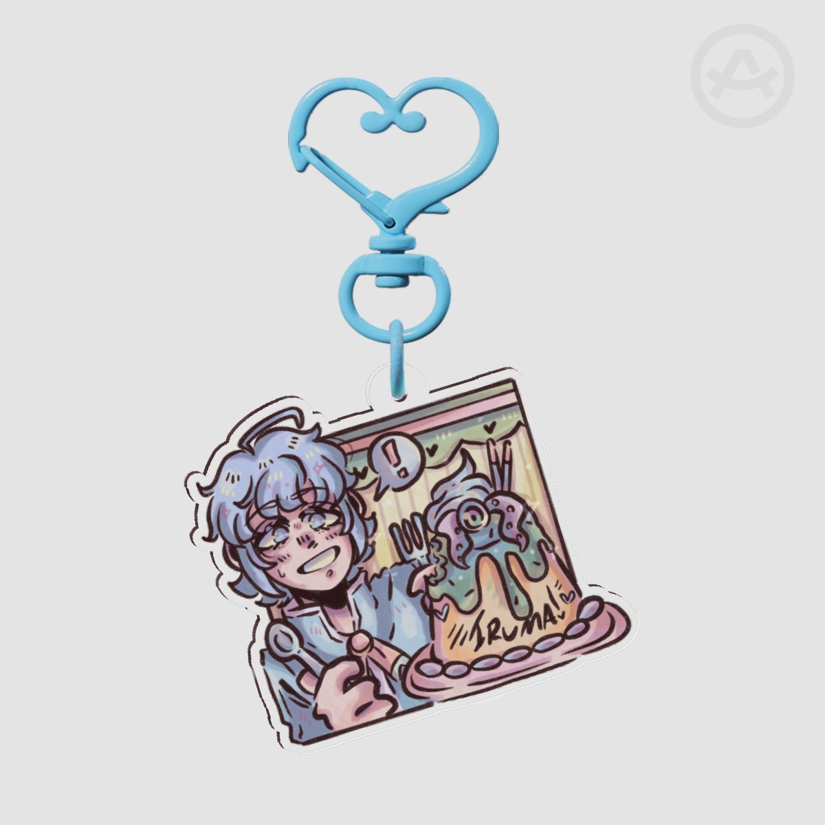 "Pastel Pudding (3/3)" (Welcome to Demon School Iruma-kun Keychain)