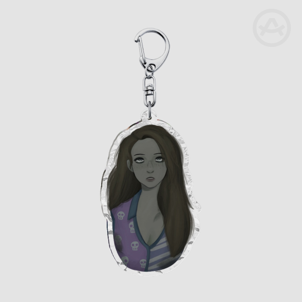 Sarah Lynn Ripple Acrylic Keychain