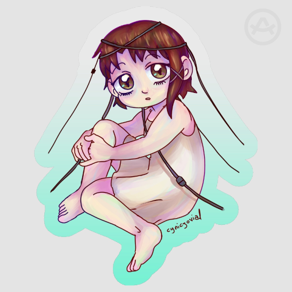 Lain Clear Stickers