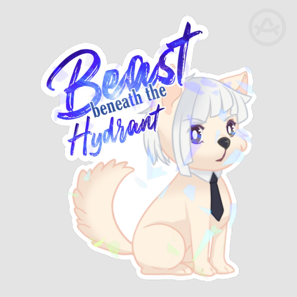 Beast Beneath the Hydrant Sticker