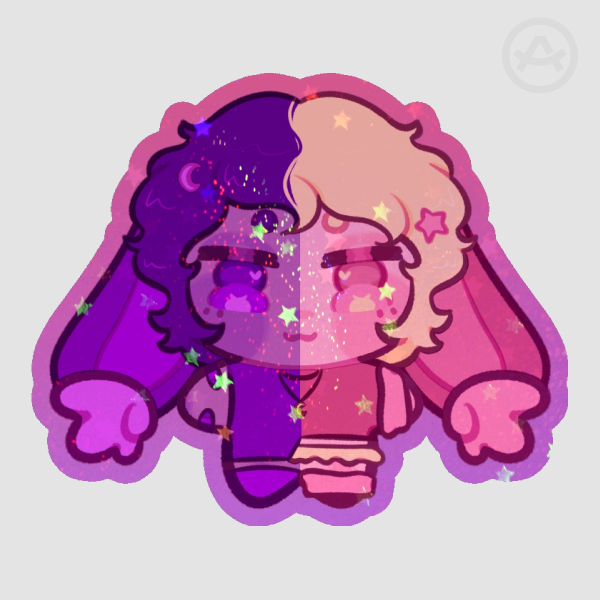 Split Decision Chloe Moriondo Colored Edge Die Cut Sticker