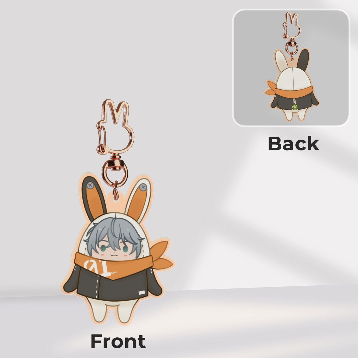 ZZZ Wise-boo Acrylic Keychain