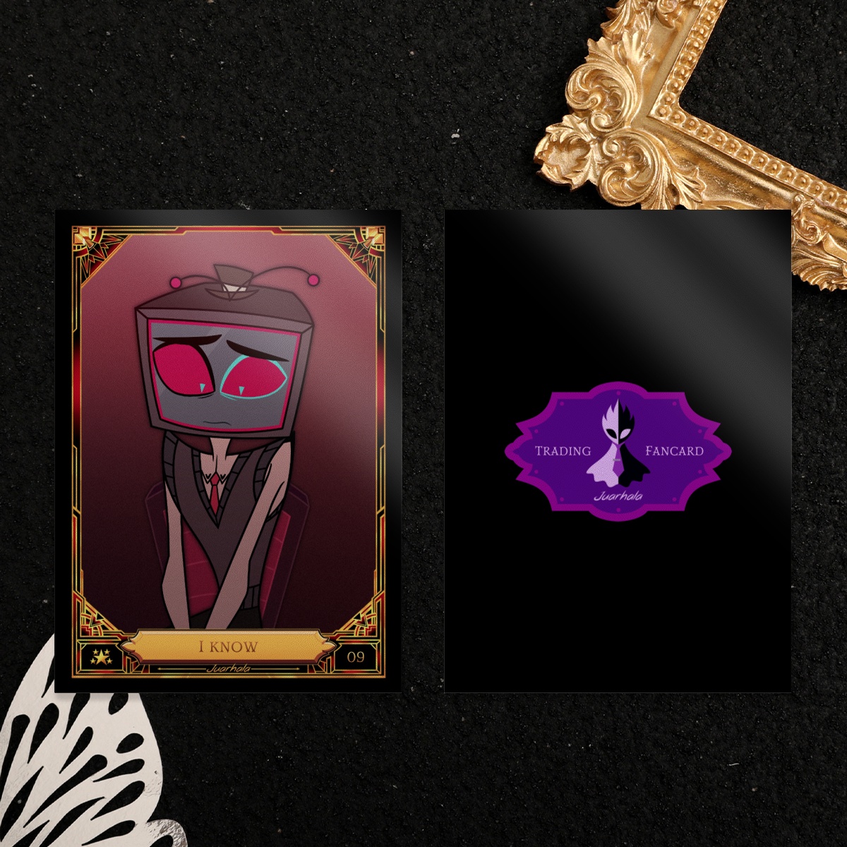 Hazbin Hotel Fan Trading Card: "I Know"
