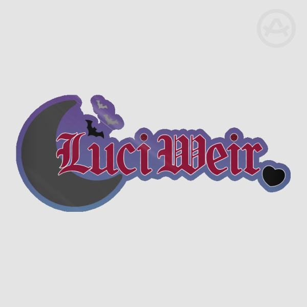 LuciWeir Logo Sticker