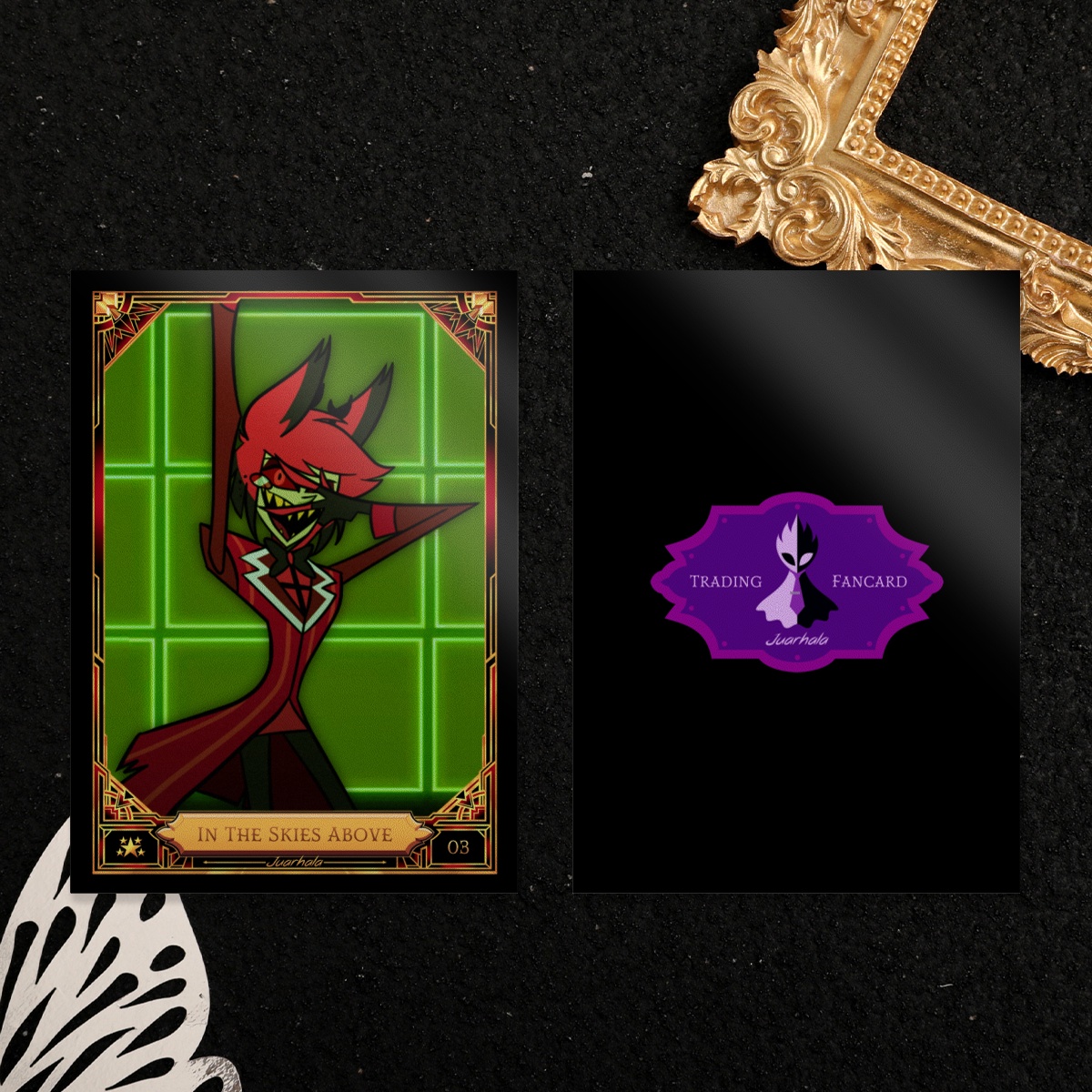 Hazbin Hotel Fan Trading Card: "In The Skies Above"