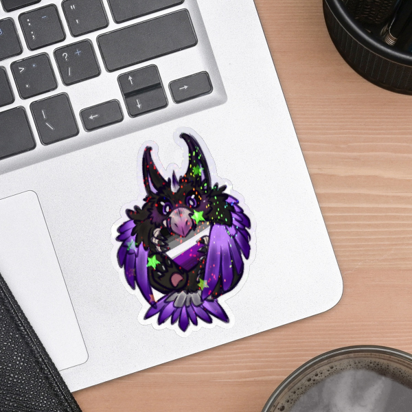 Pride Kaiju Sticker : Asexual