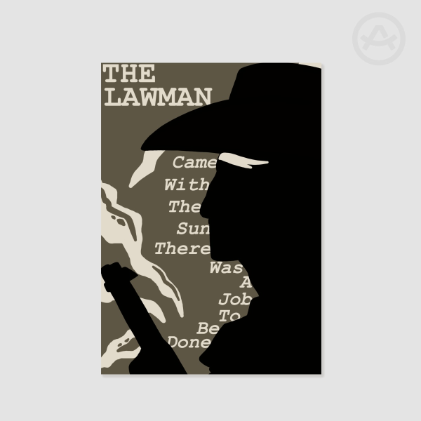 Lawman 1958 Poster Print