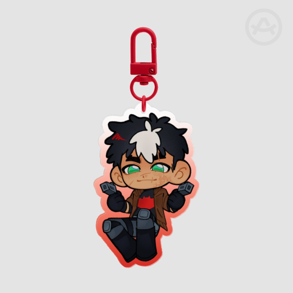Red Hood Acrylic Keychain