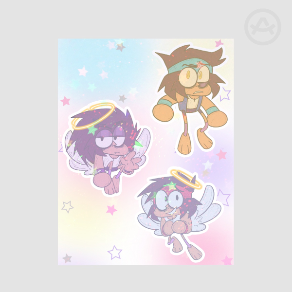 Spectral!AU Stickers! (SET TWO!)