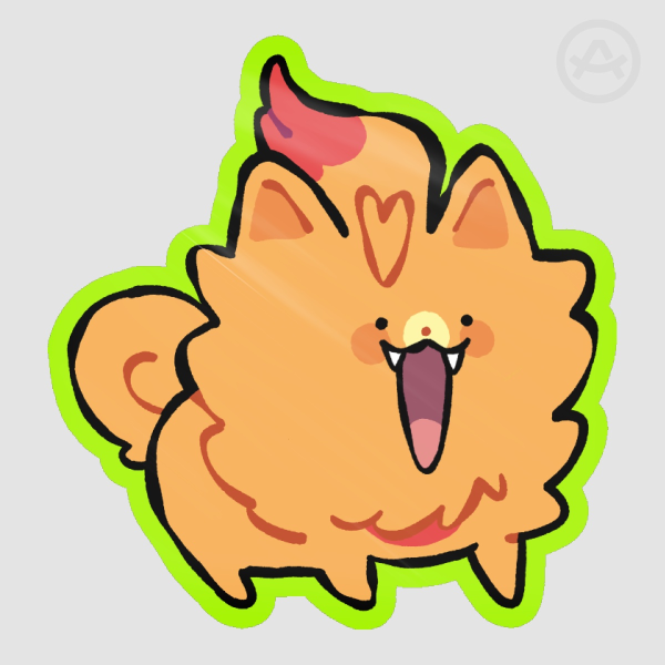 Pombon Glossy Sticker