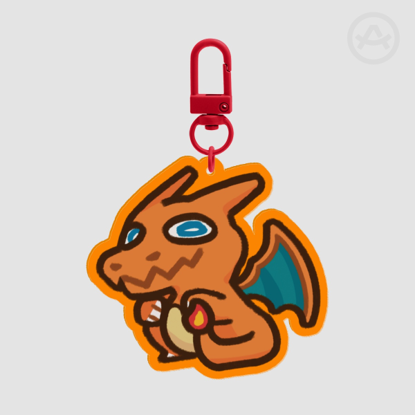 PKMN 6: Charizard KEYCHAIN