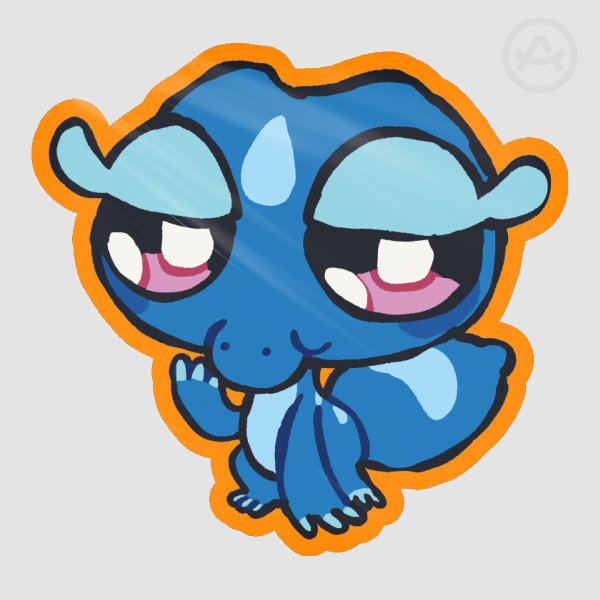 Gecqua Glossy Sticker