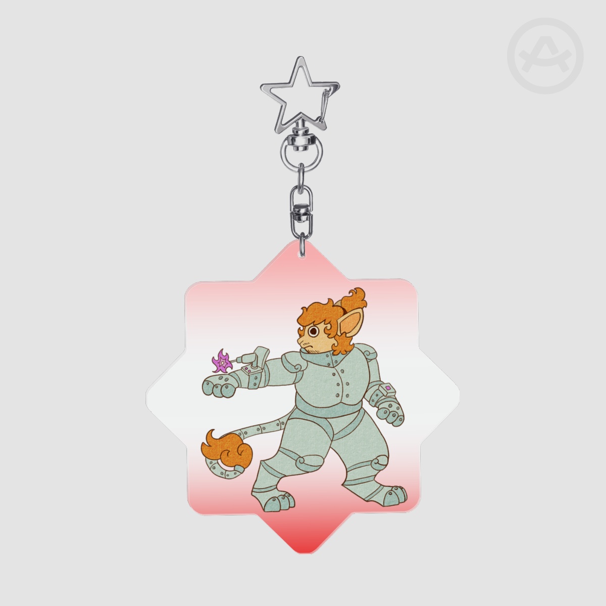 Medieval Davenport - Colored Acrylic Keychain