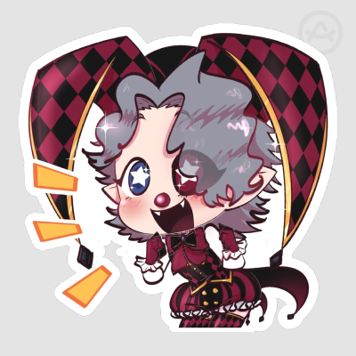 Oleander Sticker [Original Character]