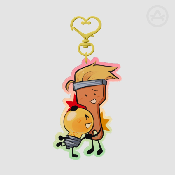 Lightbrush Keychain - Inanimate Insanity