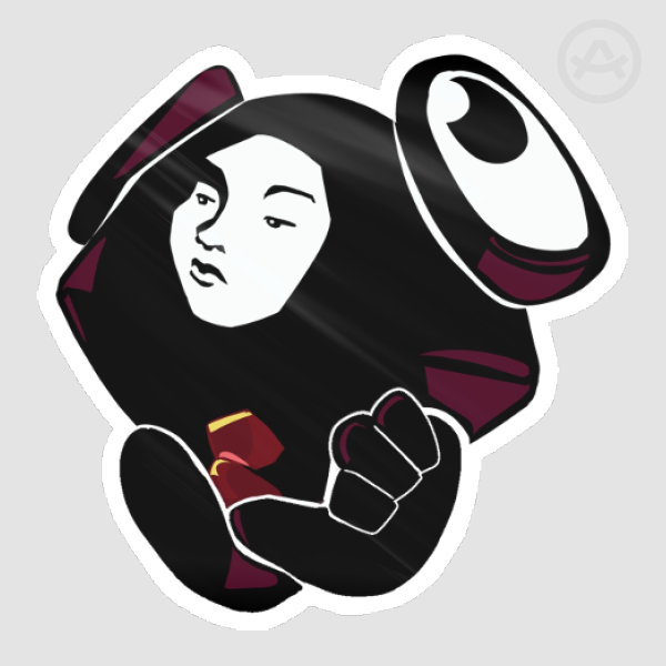 ENA: DREAM BBQ Froggy Colored Edge Die Cut Stickers