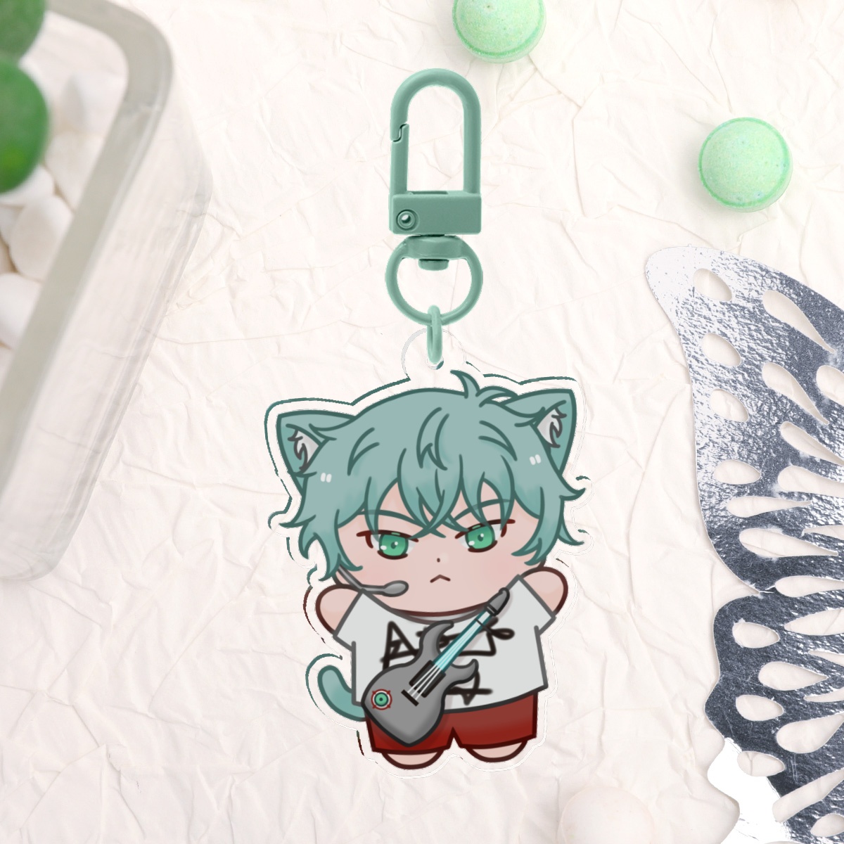 Alien Stage Till Clear Acrylic Keychain