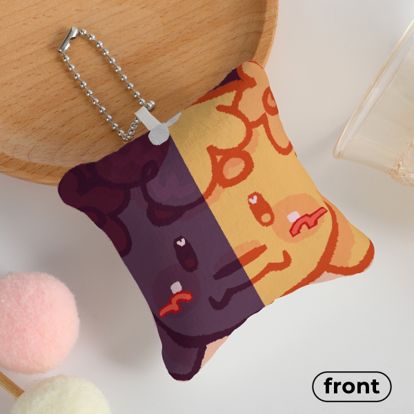 Moonbloom Mini Pillow Keychain