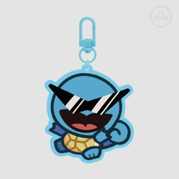 PKMN 7: Squirtle KEYCHAIN