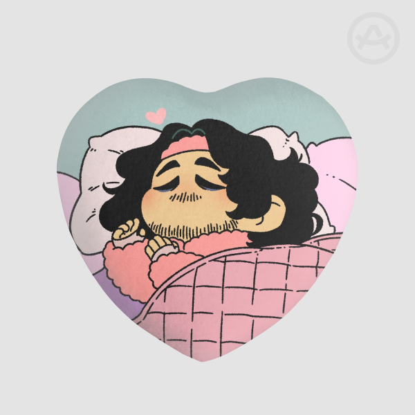 Convict Recovery Plush Heart Button Badge