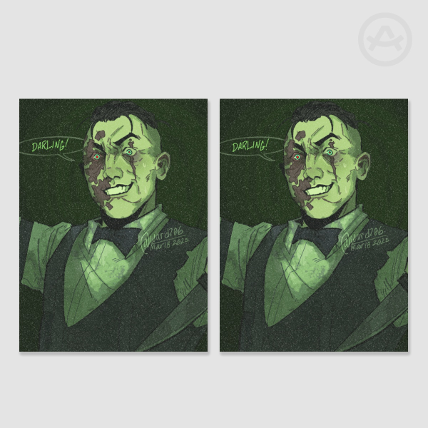 Eddie Gluskin Holographic Photocard