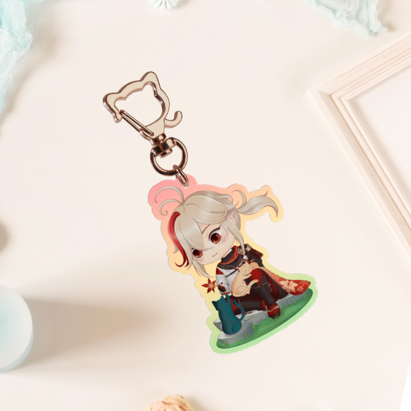 Kazuha Kaedehara [Genshin] - Clear Acrylic Keychains