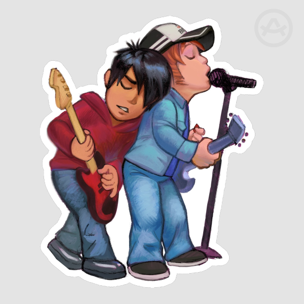 Peterick B SIDE Sticker