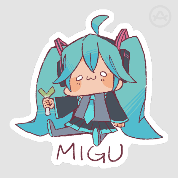 Migu Sticker