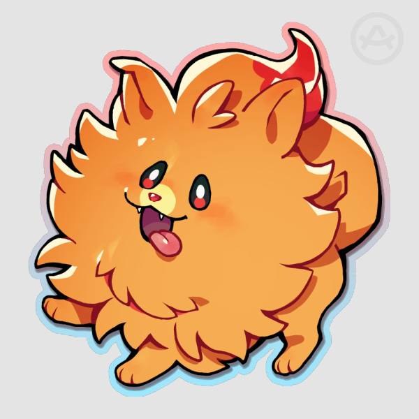 Pombon Sticker