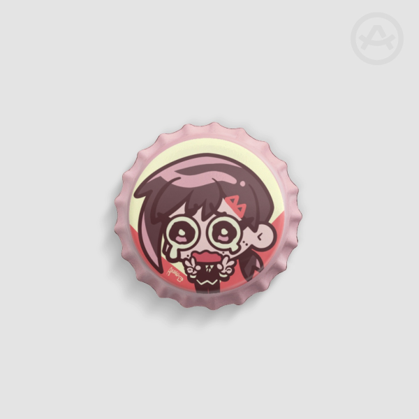 Kobeni Bottle Cap Badge