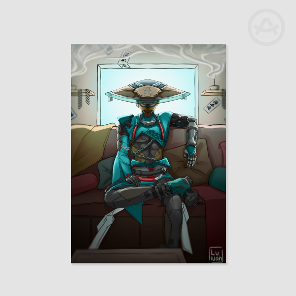 Overwatch Mizuki Poster