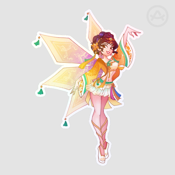 ZOEY X WINX (STICKER)