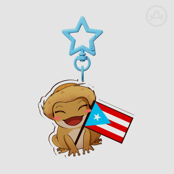 Coqui, Puerto Rican Keychaim