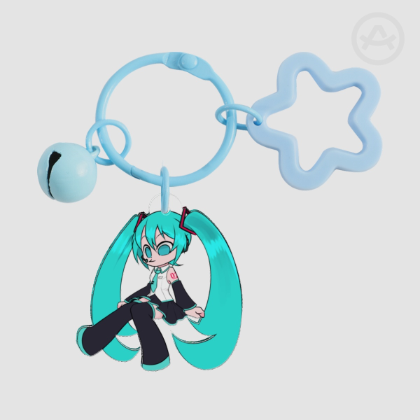 Miku Acrylic Keychain