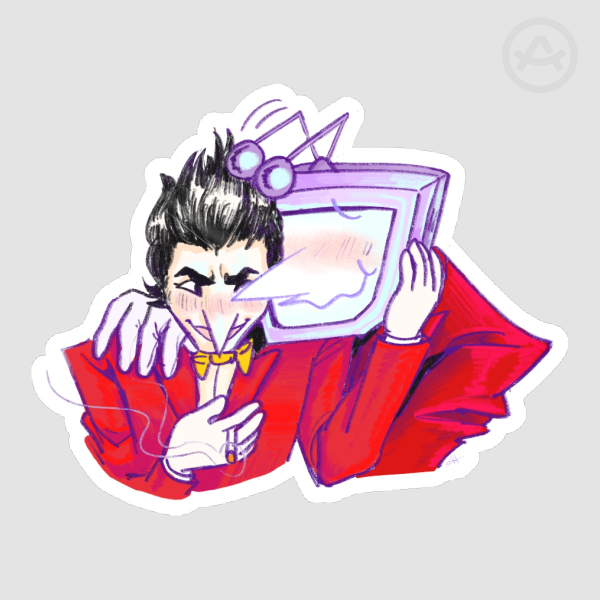 Spamtenna Nuzzle Sticker