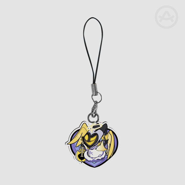 Heart shaped Adam keychain