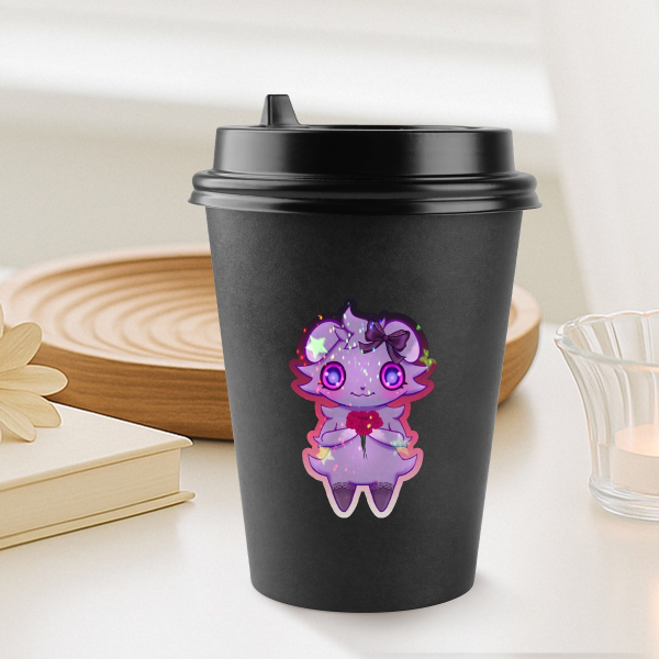 Gothic Lolita Espurr Colored Edge Die Cut Stickers