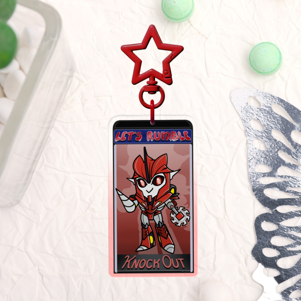Knock Out - Let's Rumble - Acrylic Keychains