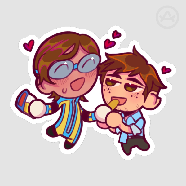 Watermech Snacking Sticker